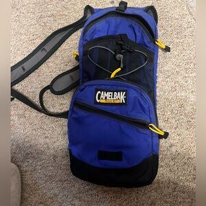 CamelBak Mule Blue black Backpack Hiking Running -Missing Hydration Bladder